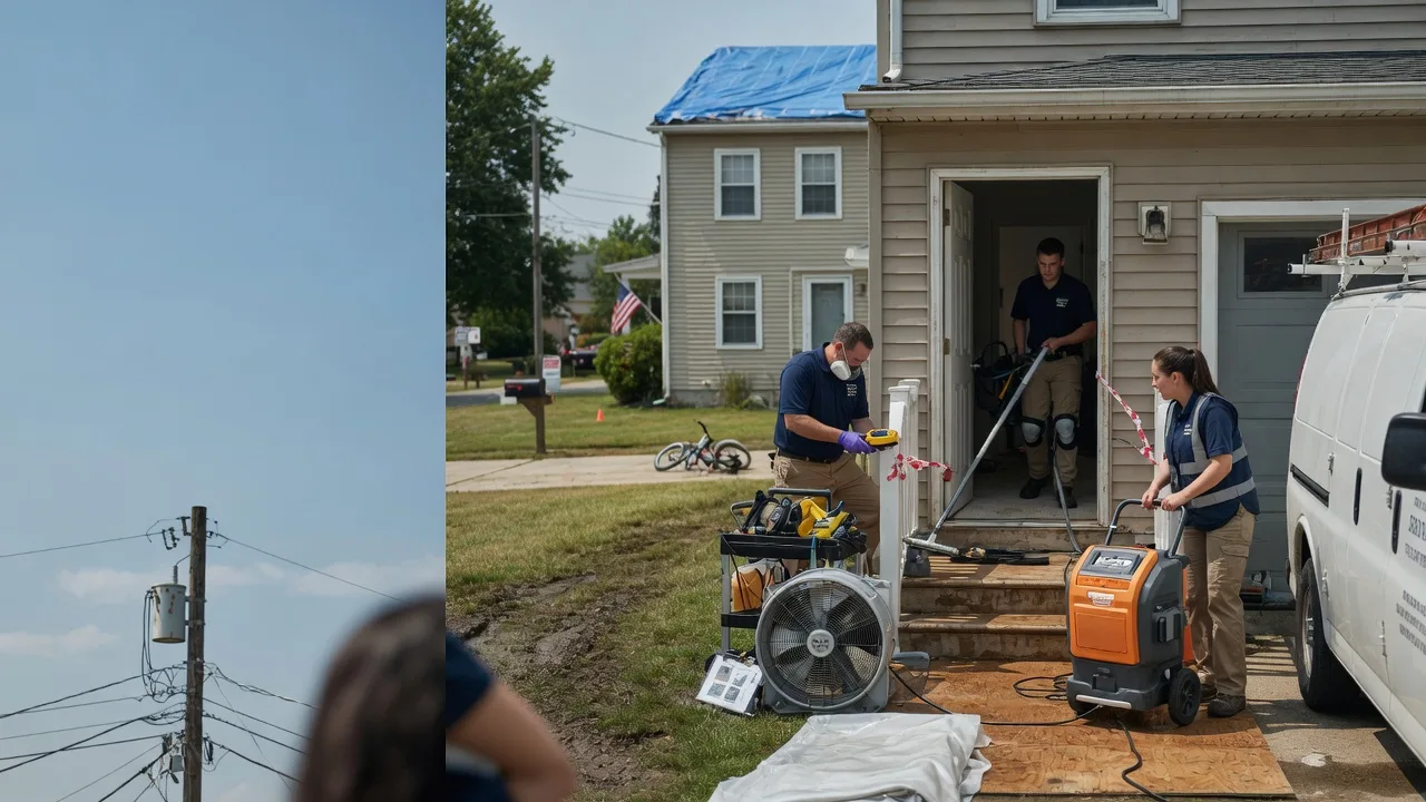 Water Damage Repair in Herndon, KS near me